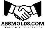 This is a picture of absmolds.com logo for concrete molds.