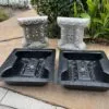 Noble Concrete Bench Leg Mold Set