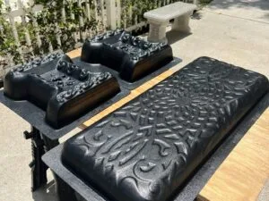 Noble concrete Bench mold from ABSMOLDS.COM