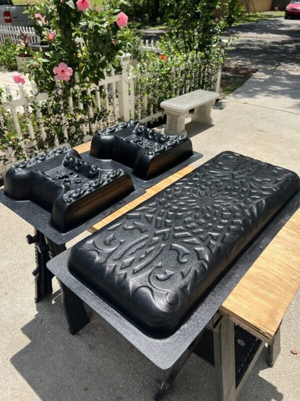Noble concrete Bench mold from ABSMOLDS.COM