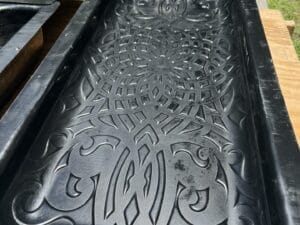 Noble concrete Bench mold from ABSMOLDS.COM