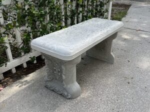 Noble concrete Bench mold from ABSMOLDS.COM