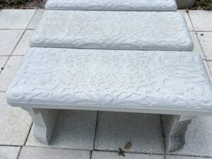 Noble concrete Bench mold from ABSMOLDS.COM