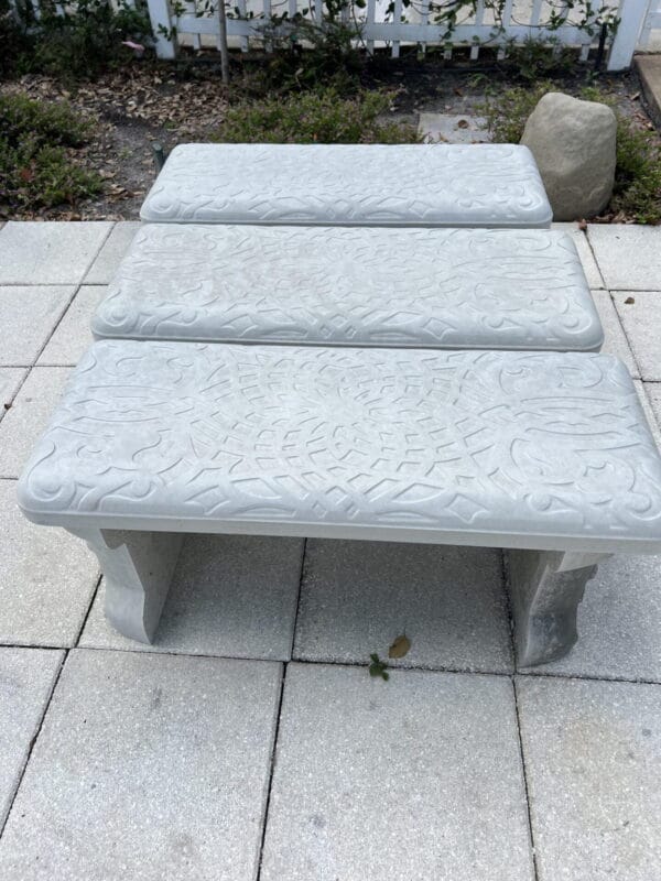 Noble concrete Bench mold from ABSMOLDS.COM