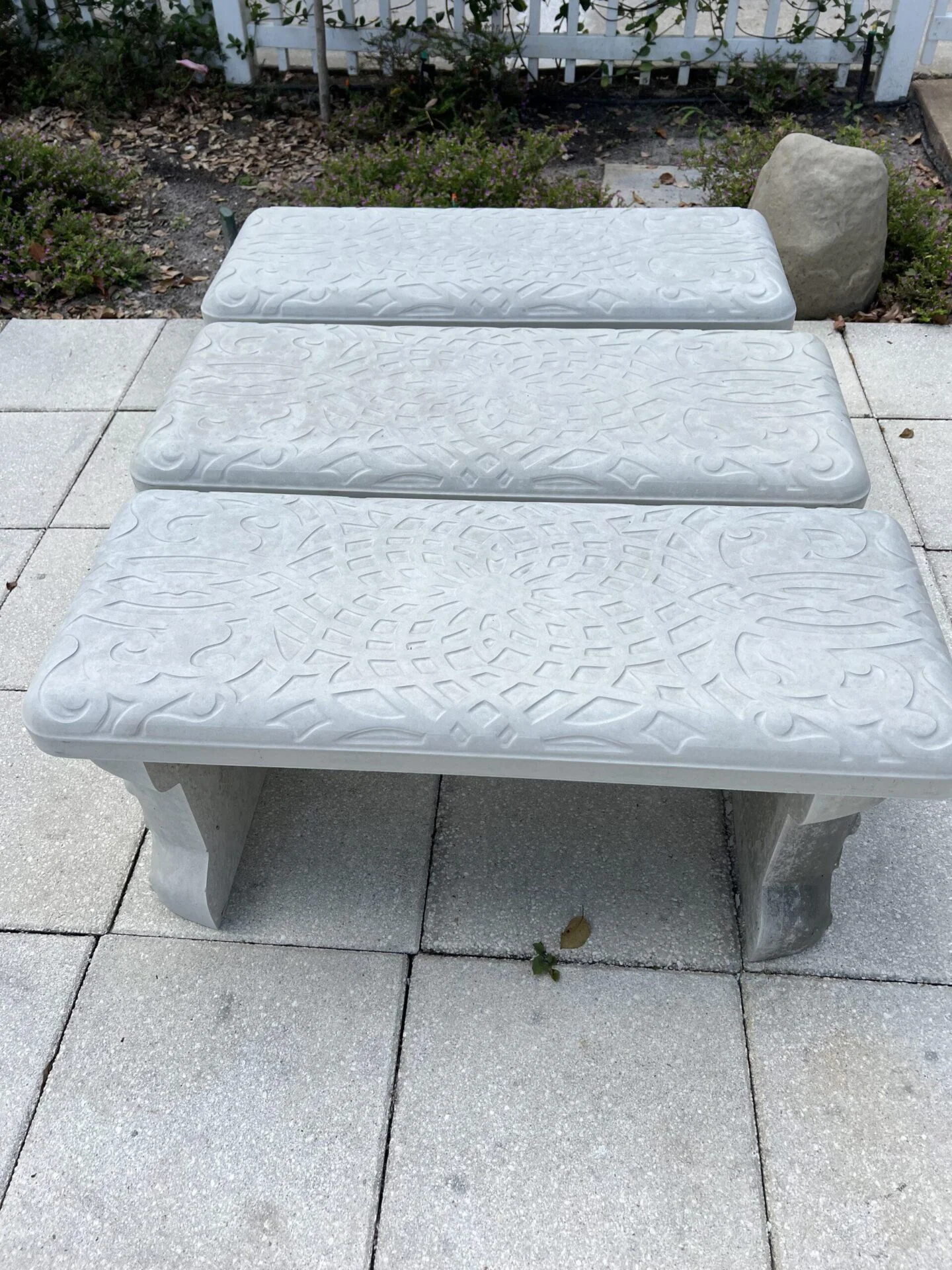 Noble concrete Bench mold from ABSMOLDS.COM