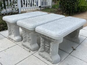 Noble concrete Bench mold from ABSMOLDS.COM