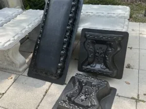 Royal concrete bench mold