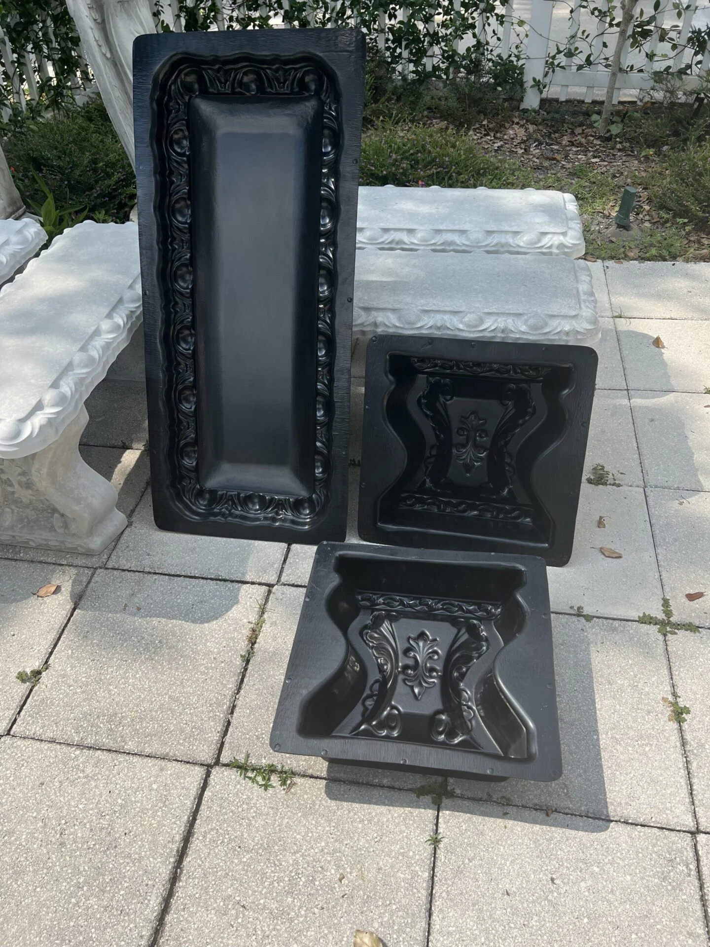 Royal concrete bench mold