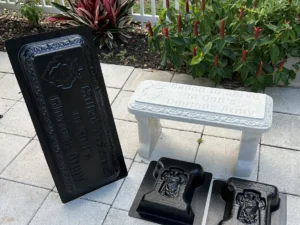 Gods Army concrete Bench mold set