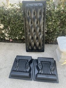 Empress concrete bench mold