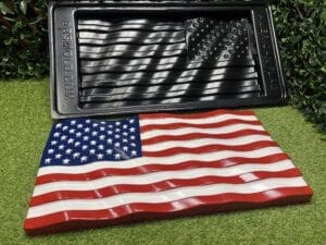 American Flag Concrete Mold - DIY Patriotic Home Decor