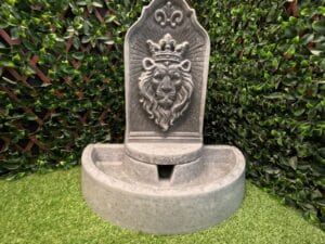 Finished Kingswell Fountain created with the Kingswell Fountain Concrete Mold Set
