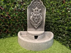 Finished Kingswell Fountain created with the Kingswell Fountain Concrete Mold Set