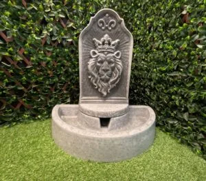 Finished Kingswell Fountain created with the Kingswell Fountain Concrete Mold Set
